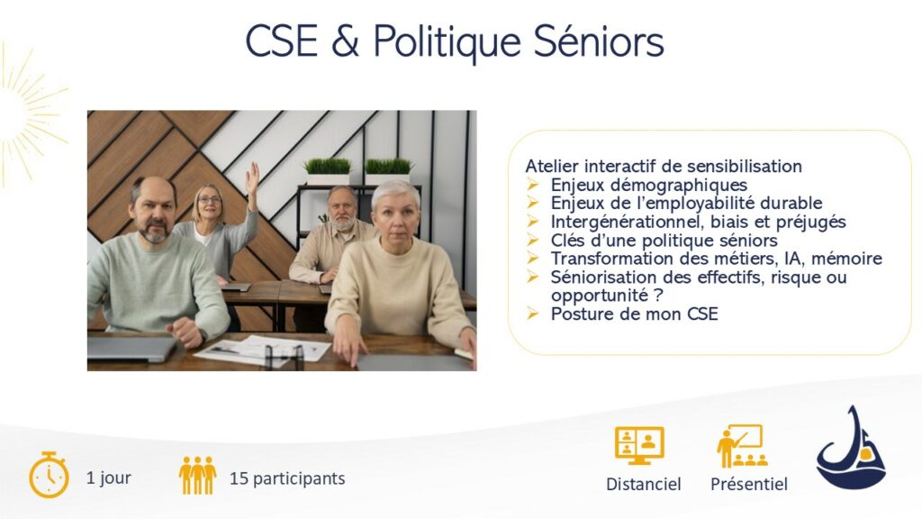 CSE et politique sénior